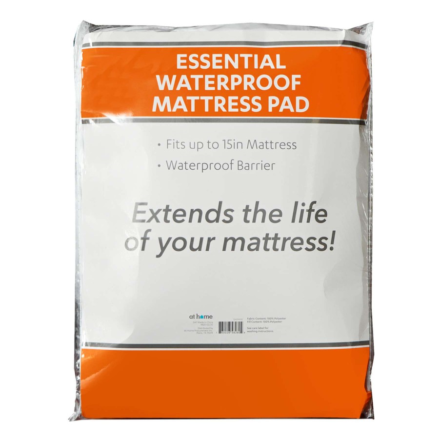 Bedding * | Essential Waterproof Mattress Pad, Queen Unique