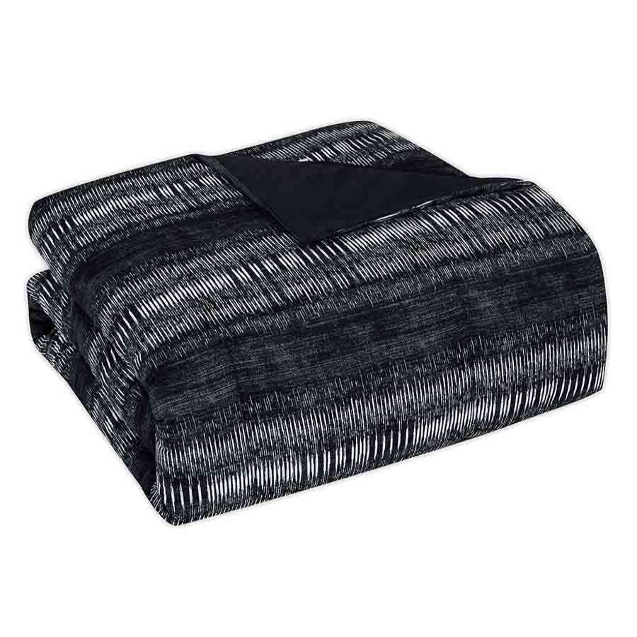 Bedding * | 8-Piece Black Striped Pirate Comforter Set, Queen Hot Sale