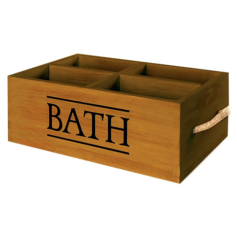 Bath * | Rustic Bath Soap Caddy Unique