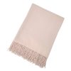 Throw Blankets * | Laila Ali Pink Soft Woven Throw Blanket, 50 60 Best-Selling