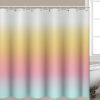 Bath * | 13-Piece Rainbow Ombre Print Shower Curtain Set, 72 Best Price