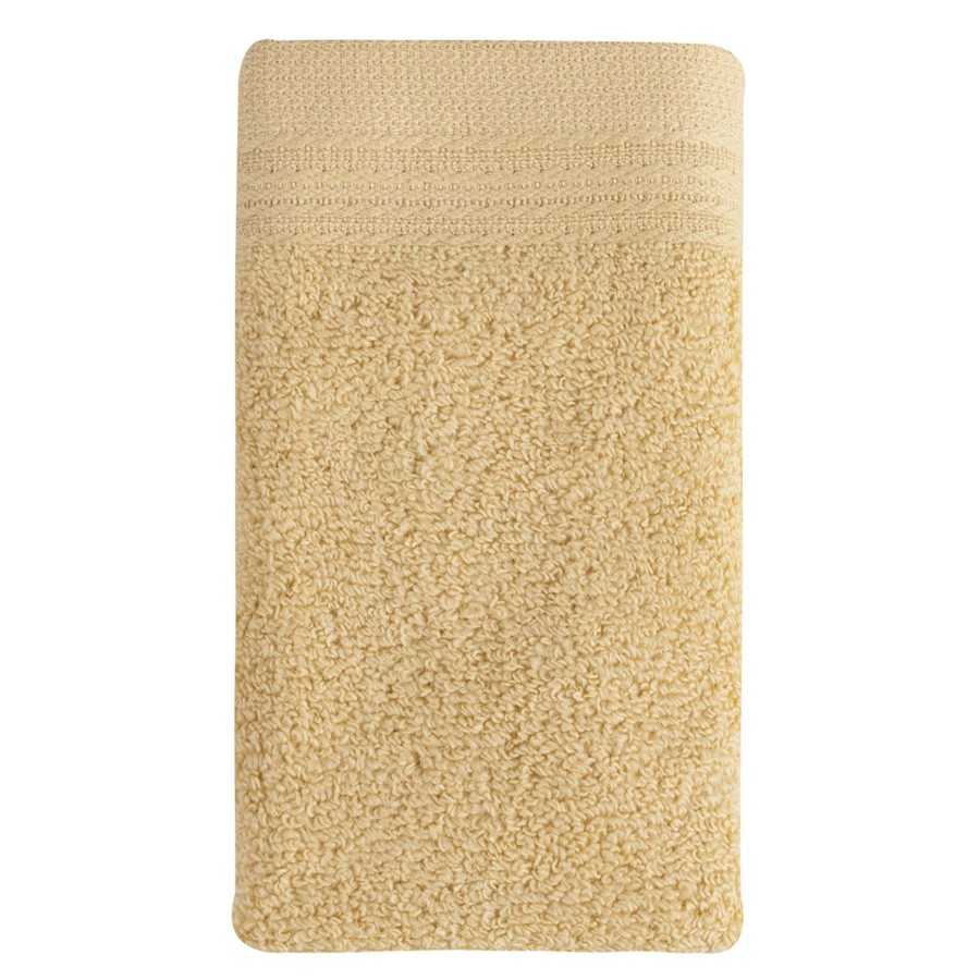 Bath * | Premium Hi-Bloom Yellow Washcloth, 13 Fashionable