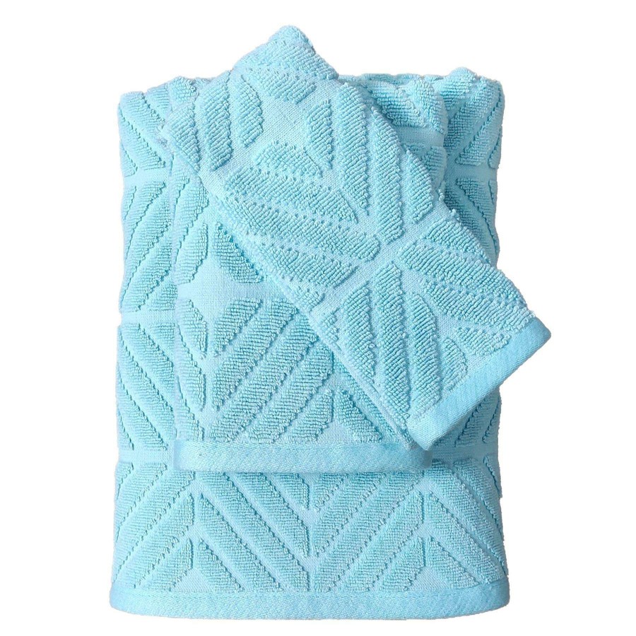 Bath * | Tilly Bath Towel, Aqua Discounts