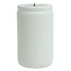 Bath * | White Ceramic Bath Toothbrush Holder, Small Online Store