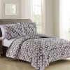 Bedding * | Alyssa 3-Piece Geo Quilt Set, Full Online