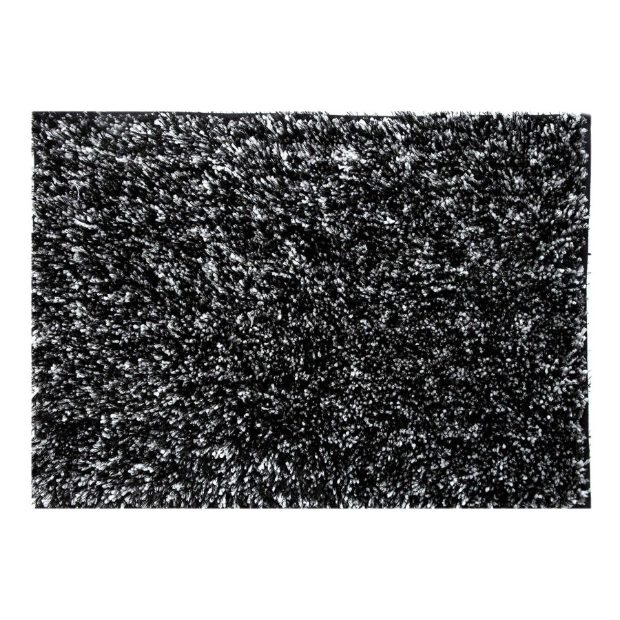 Bath * | Aster Black Tufted Bath Mat, 17 24 Fashionable