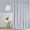 Bath * | Blue Southern Rain Woven Shower Curtain, 72 Promotion