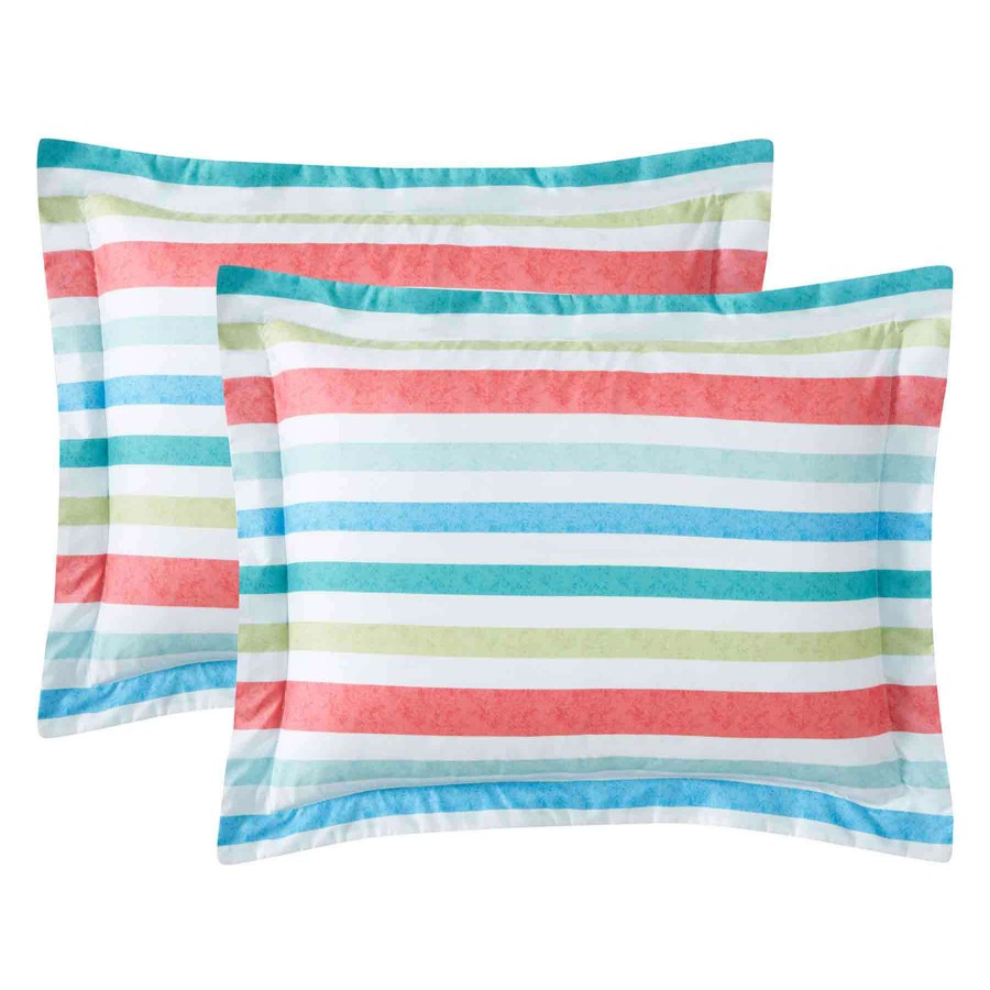 Kids' Bedding * | Tiny Dreamers Colorful Striped Comforter, Twin Fashion