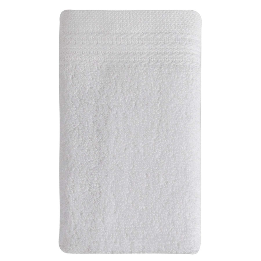 Bath * | Premium Hi-Bloom White Washcloth, 13 100% Guarantee