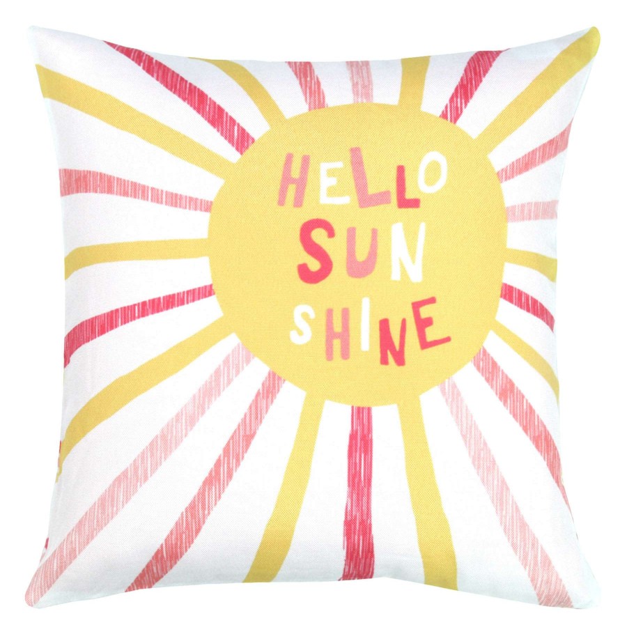 Kids' Bedding * | Sunshine Rays Throw Pillow, 16 Online