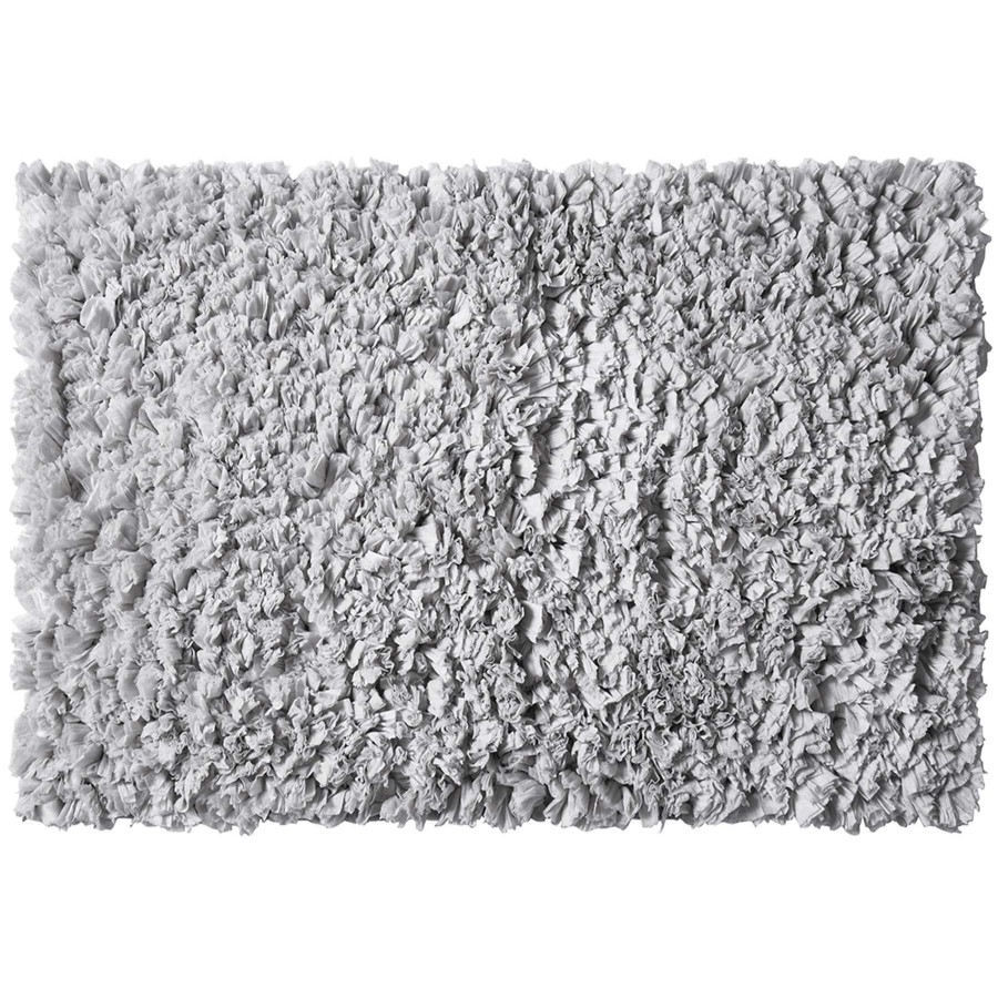 Bath * | Grey Shag Bath Mat, 20 30 Hot Sale