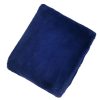 Throw Blankets * | Navy Blue Faux Fur Throw Blanket, 50 60 Gift Selection