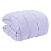 Kids' Bedding * | 2-Piece Purple Pintuck Comforter Set, Twin Best Price