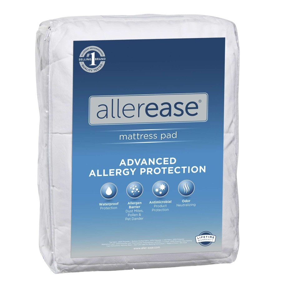 Bedding * | Allerease Advanced Allergy Protection Mattress Pad, King Online