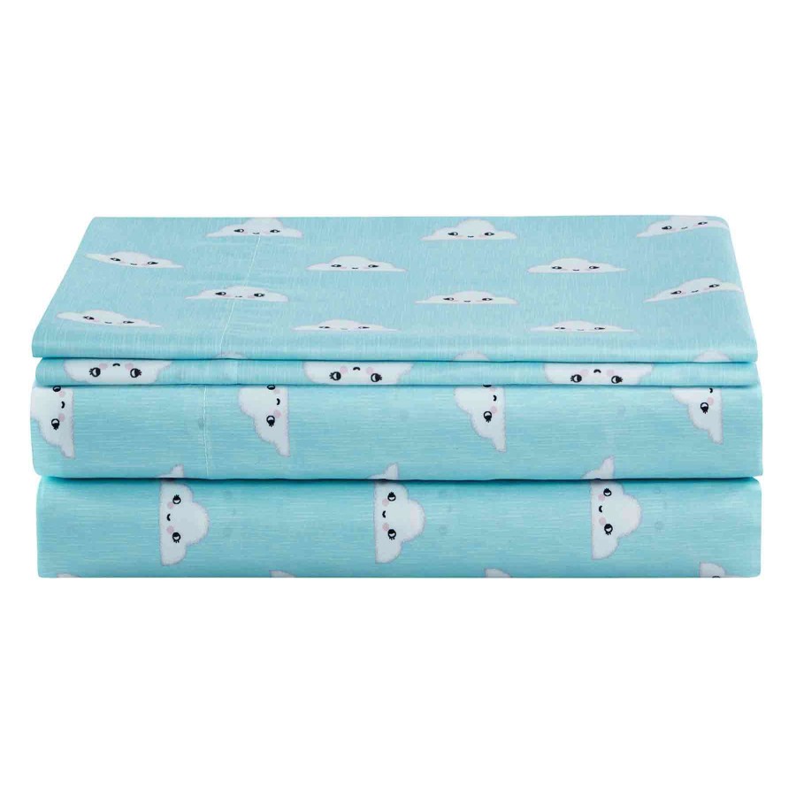 Bedding * | Curious Clouds Sheet Set, Twin Best-Selling