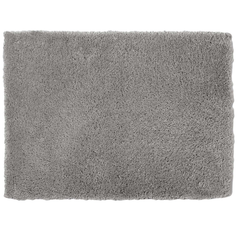 Bath * | Grey Drylon Bath Mat, 17 24 100% Guarantee