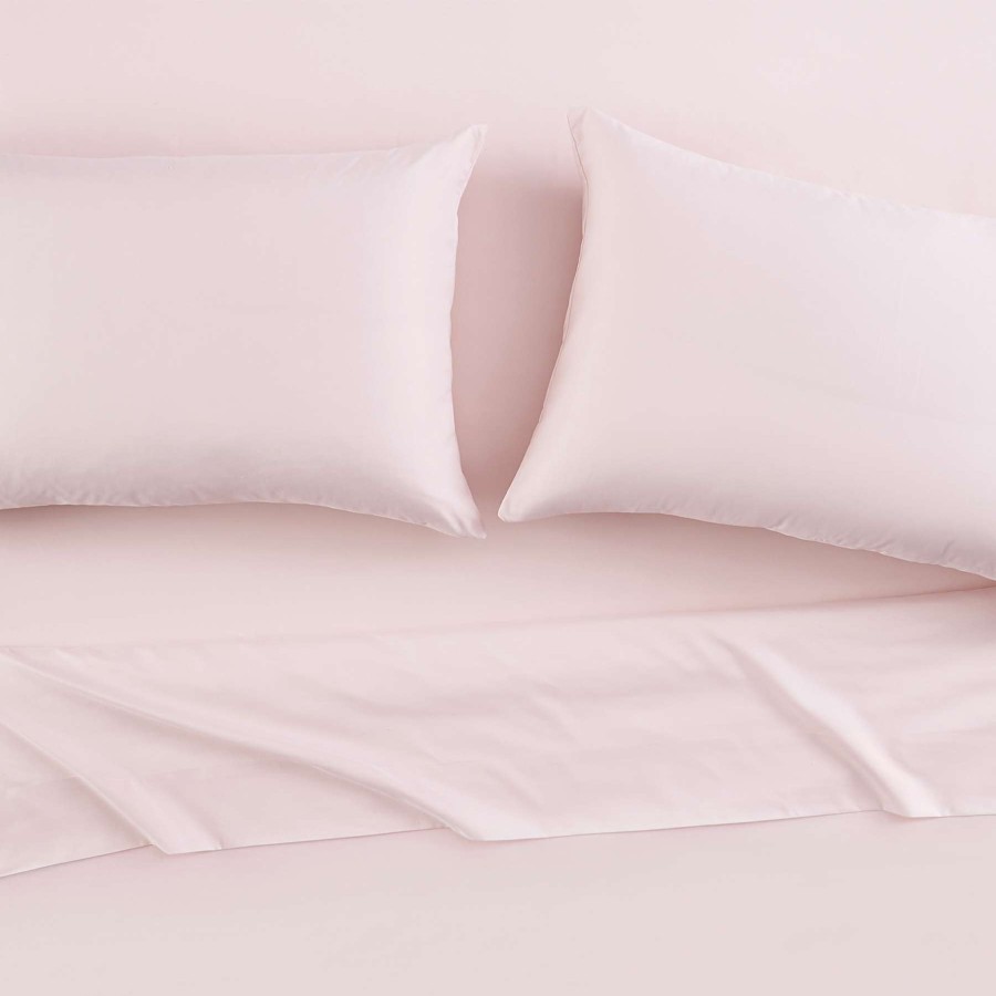 Bedding * | 4-Piece Pink Antimicrobial Sheet Set, King Featured