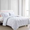 Bedding * | Grace Mitchell 3-Piece Lila White Quilt Set, Queen Less Expensive