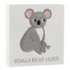 D Cor & Pillows * | Koala Bear Hugs Sign, 5 Bargain Sale