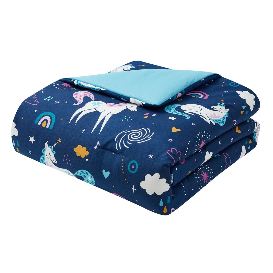 Kids' Bedding * | Celestial Unicorn 4-Piece Comforter Set, Full Free Delivery