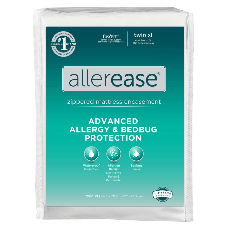 Bedding * | Allergy & Bedbug Mattress Protector, Twin Xl Low Price