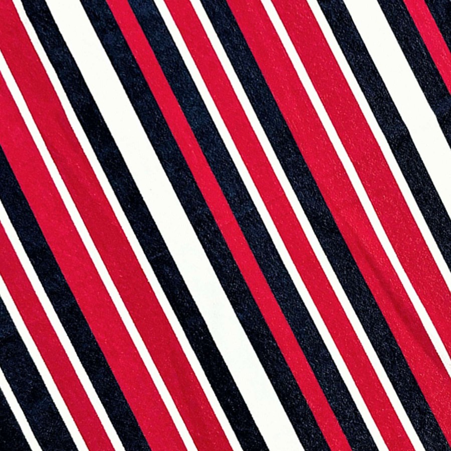 Bath * | Providence Patriotic Multi-Stripe Beach Towel Gift Selection