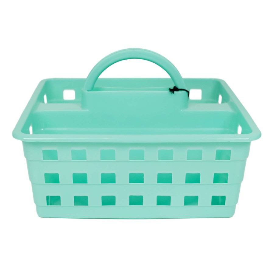 Bath * | Bath Caddy Eggshell Blue Best-Selling