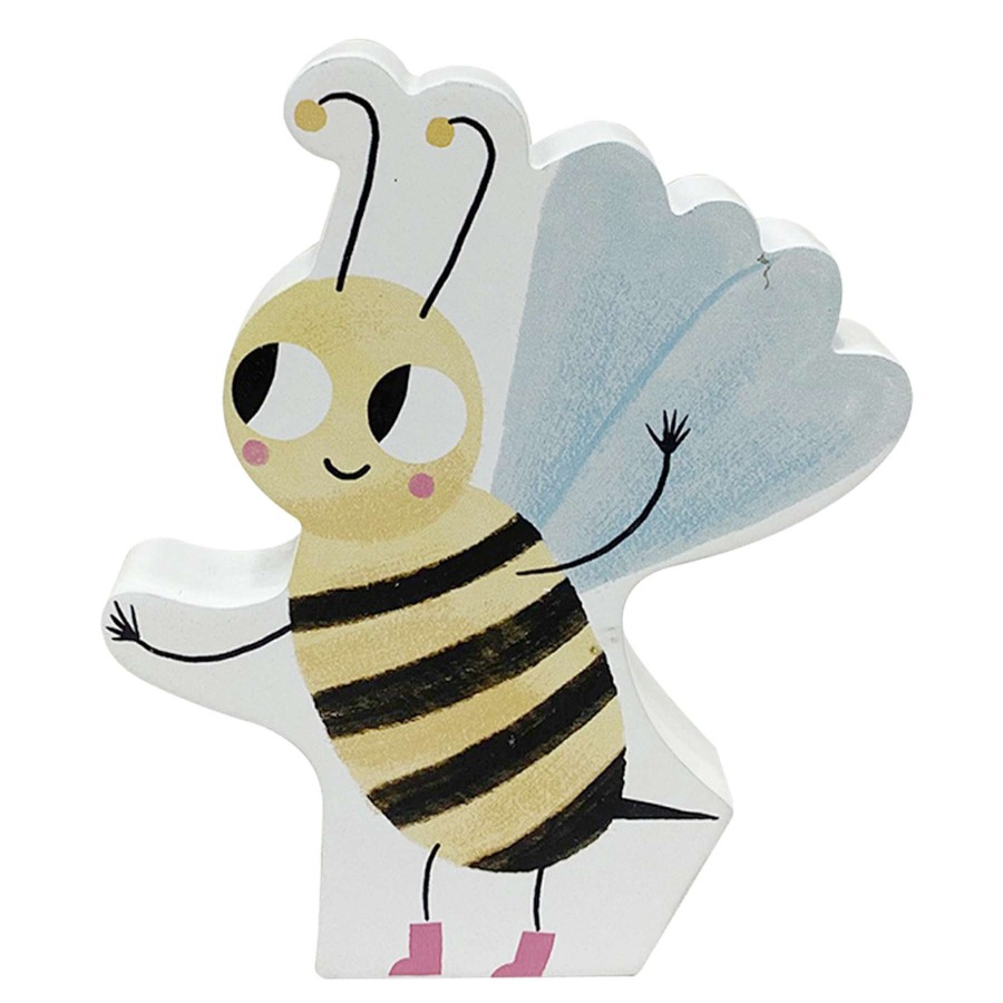 D Cor & Pillows * | Garden Fairies Bee Figurine, 16 Discounts