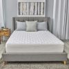 Bedding * | Soft Quilted Antimicrobial Waterproof Mattress Pad, Twin 100% Guarantee