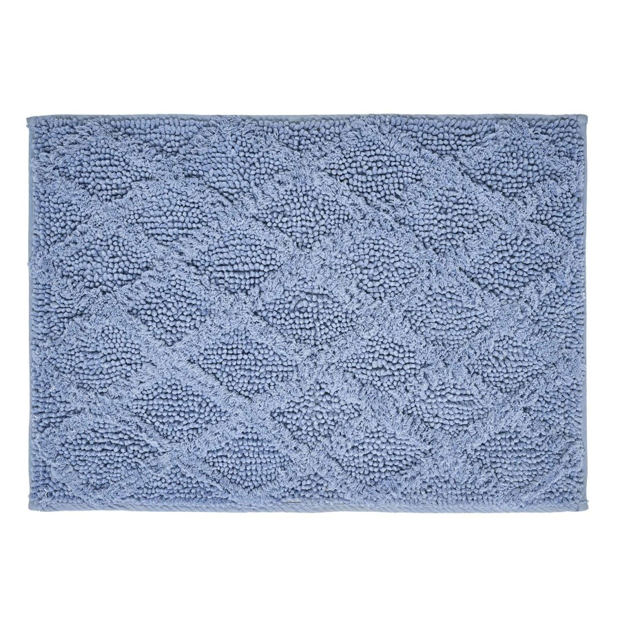 Bath * | Blue Pebble Tufted Noodle Bath Mat, 17 24 Best Quality