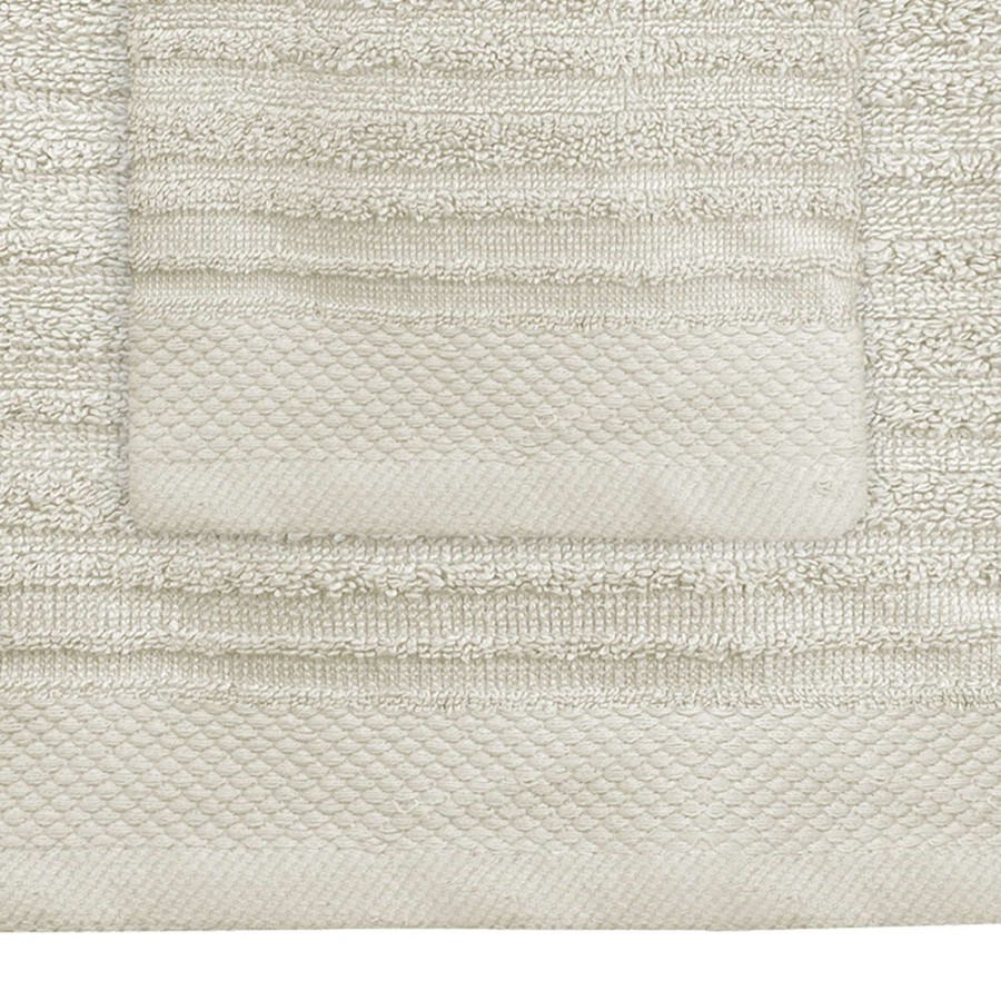 Bath * | Dawson Tan Striped Bath Towel High Quality