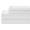 Bedding * | 4-Piece White Microfiber Sheet Set, King Best-Selling