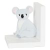 D Cor & Pillows * | Koala Metal & Wood Bookend, 5 Featured