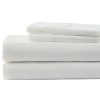 Bedding * | 4-Piece White Microfiber Sheet Set, Full Best Price