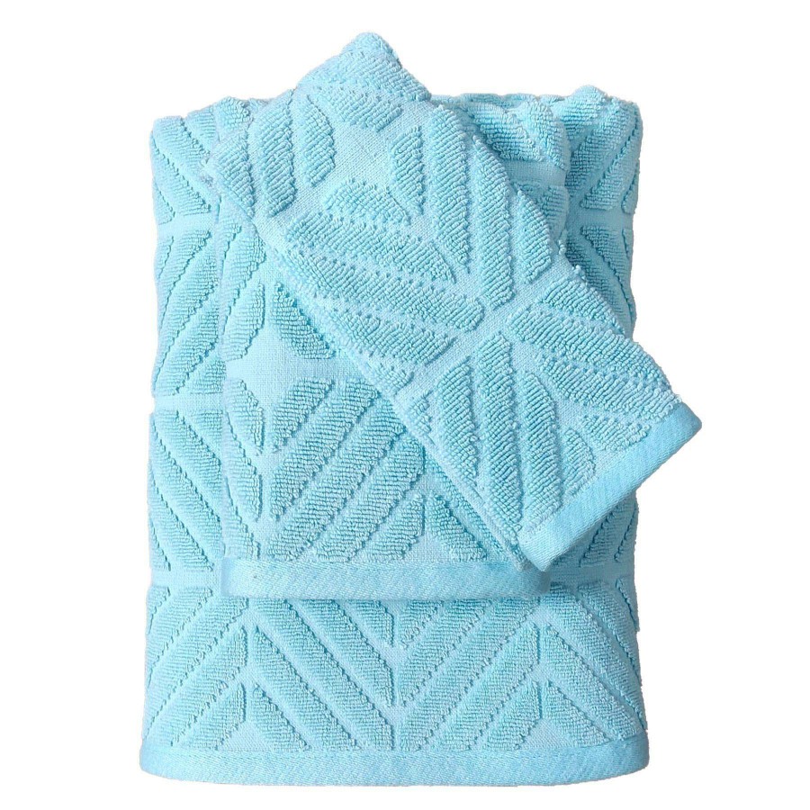 Bath * | Tilly Hand Towel, Aqua Promotion