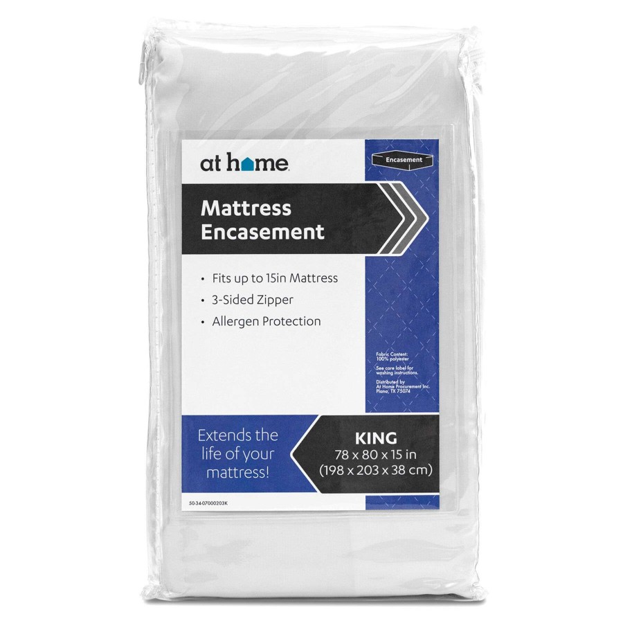 Bedding * | Stain Repel And Release Mattress Encasement King Classical