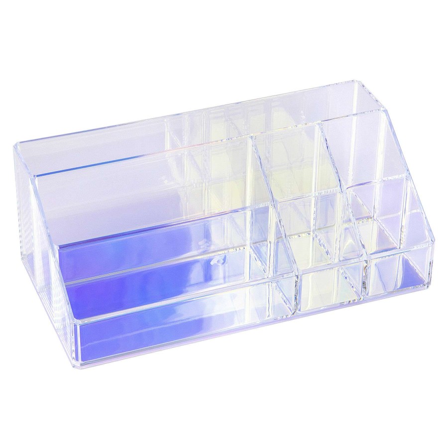 Bath * | 7 Iridescent Compartment Organizer Free Delivery