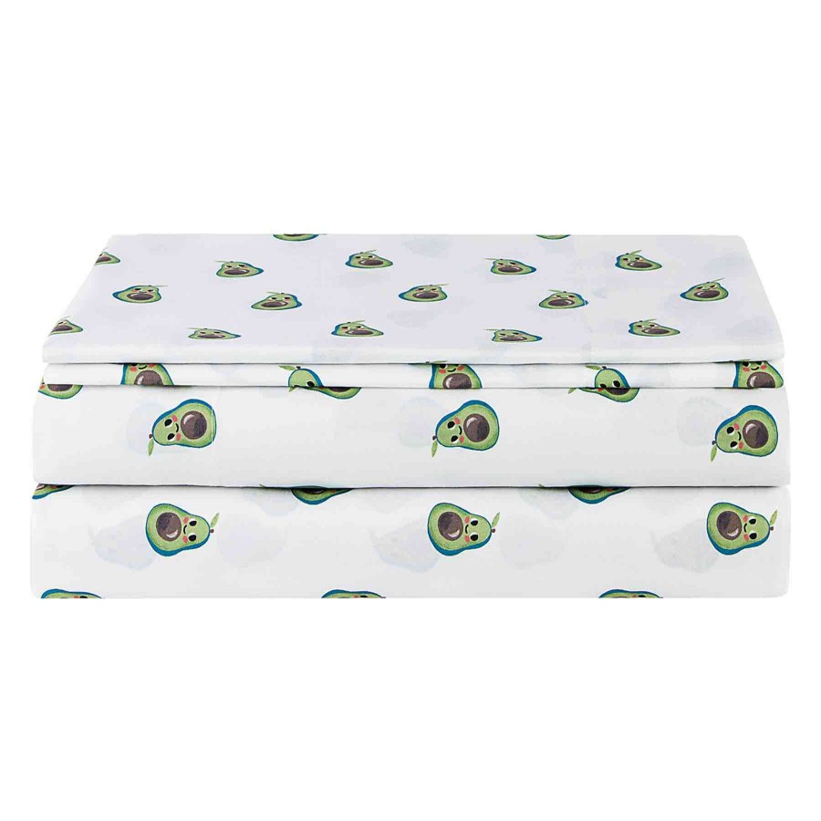 Kids' Bedding * | Avocado Sheet Set, Twin Discounts