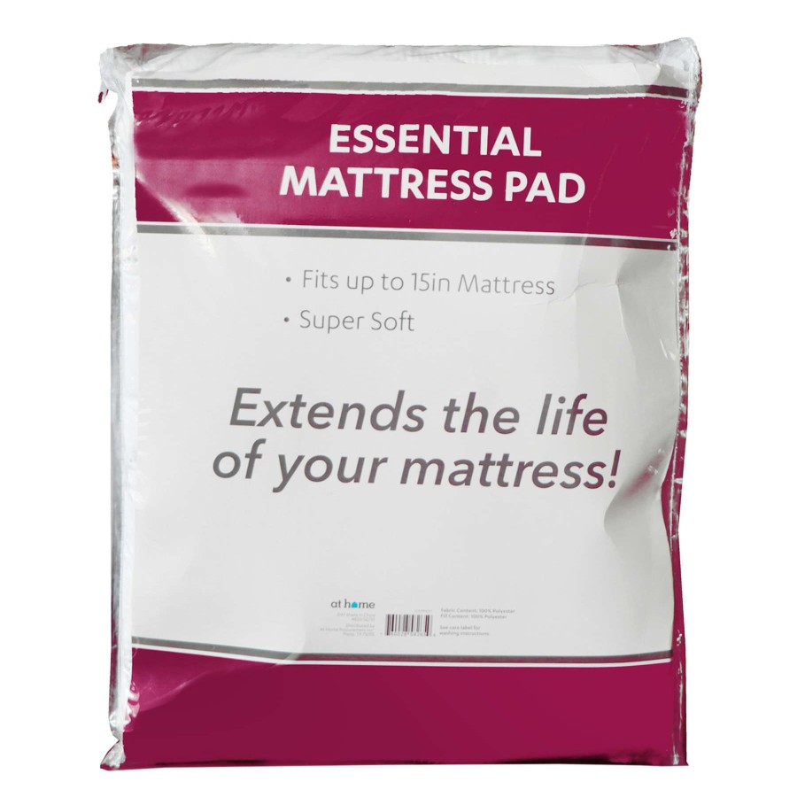 Bedding * | Essential Mattress Pad, Twin Xl High Quality