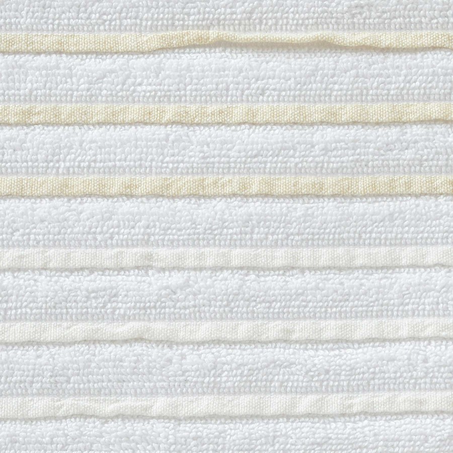 Bath * | Yellow Ruby Stripe Bath Towel 27X50 Bargain Sale