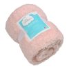 Kids' Bedding * | Tiny Dreamers Pink Plush Sherpa Throw Blanket, 50 60 Low Price