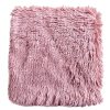 Throw Blankets * | Honeybloom Blush Pink Shag Throw Blanket, 50 60 Hot Sale