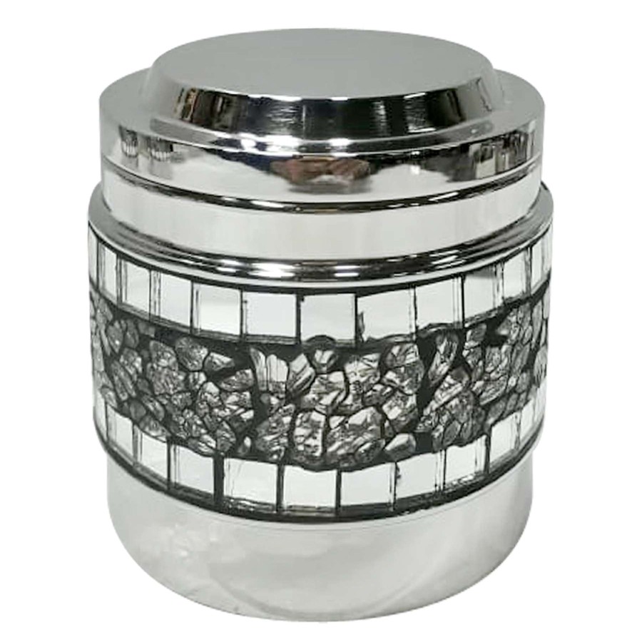 Bath * | Ana Silver Bath Container Online Store