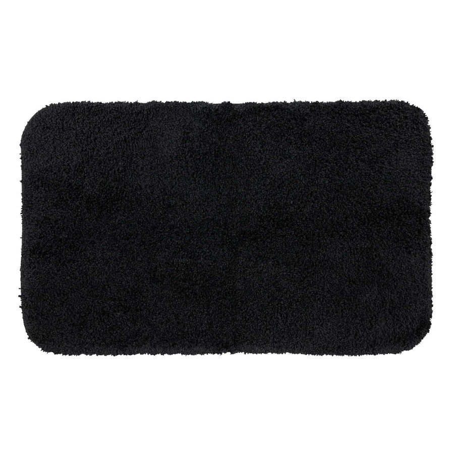 Bath * | Black Nylon Bath Mat, 17 24 Gift Selection