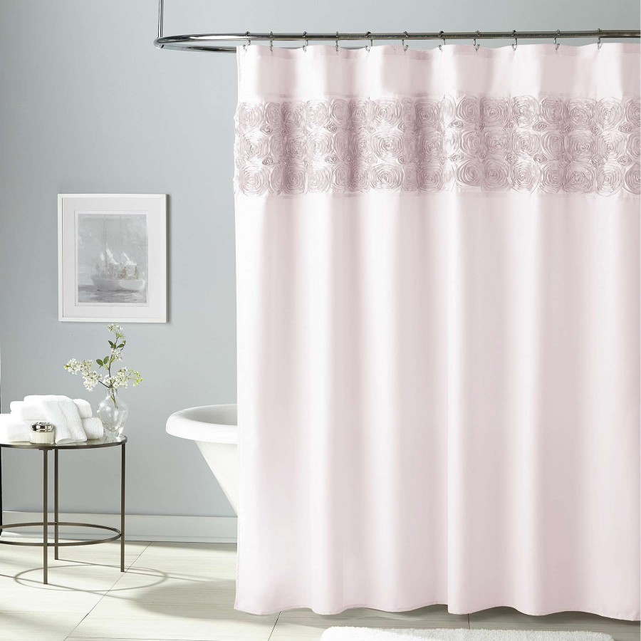 Bath * | Stella Blush Shower Curtain, 72 Best Quality