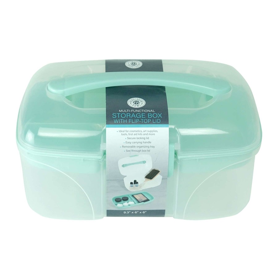 Bath * | Eggshell Multi-Function Cosmetic Storage Box With Flip-Top Lid High Quality