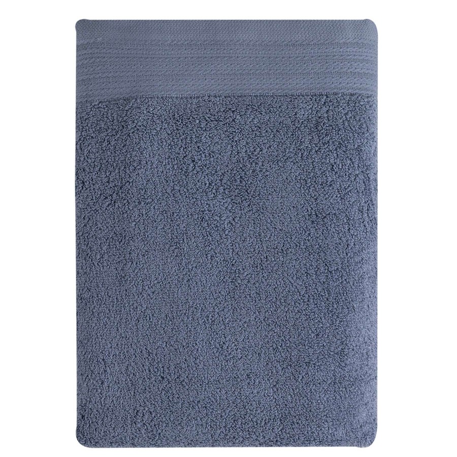 Bath * | Premium Hi-Bloom Blue Bath Towel, 30 54 Online Store