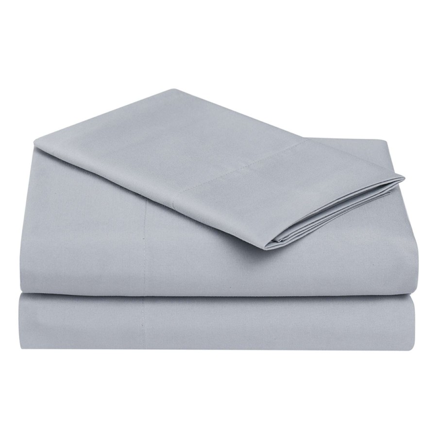 Bedding * | 4-Piece Dark Grey Antimicrobial Sheet Set, Queen Bargain Sale