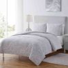 Bedding * | Laila Ali 3-Piece Jorah Grey Comforter Set, Full/Queen Promotion