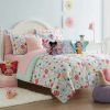 Kids' Bedding * | Tiny Dreamers Colorful Garden Comforter Set, Twin Featured